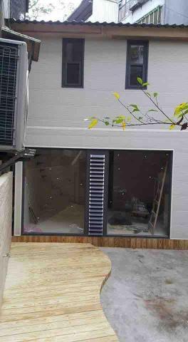 佳昇鋁門窗 - 固定窗含手動百葉