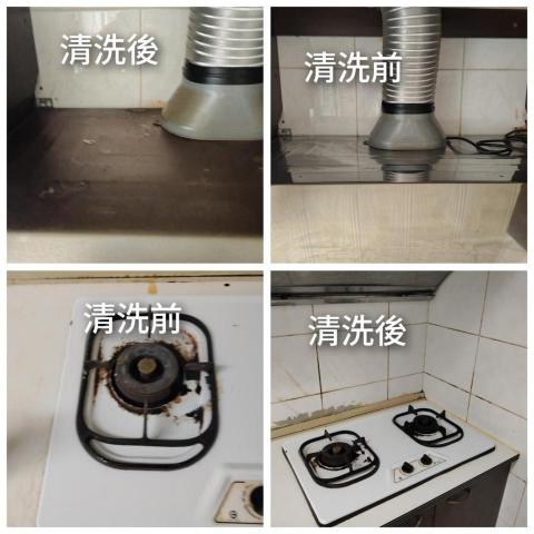洗洗刷刷（搬家清潔，搬家打包，垃圾屋，裝潢後清，一般打掃） - 廚房清潔