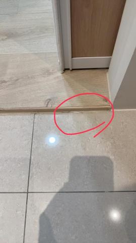 石材美容工程 - 破損修繕後