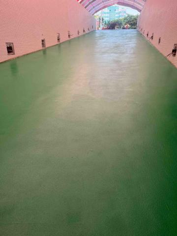 莊小吉 - 車道 環氧樹脂～綠色面漆。