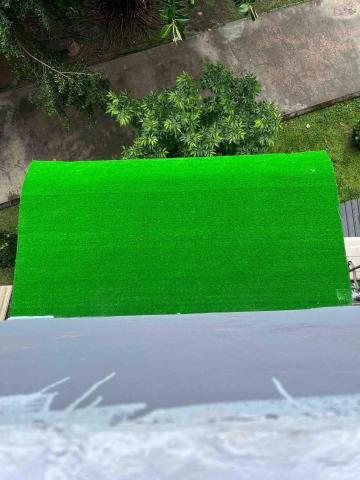 佳昇鋁門窗 - 更換PC板+人工草皮施工後