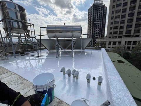 謙安專業油漆防水 - 頂樓彈泥防水