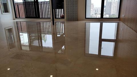 安得力工程 - 鏡面晶化處理後