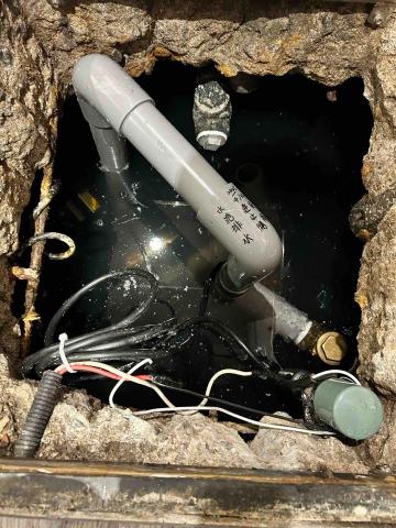 陳炳勳 - 污水池沉水馬達及逆止閥安裝配管