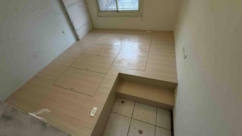 築家室內裝潢工程 - 木作架高-收納底櫃完美收納 築家室內裝潢工程 - 木作架高-收納底櫃完美收納