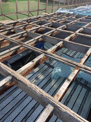 永立工程行 - 拆除基隆省立醫院頂樓含骨架拆除