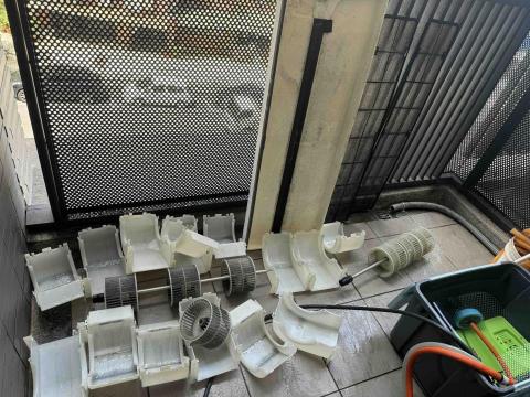 極度速冷冷凍空調工程 - 大金吊隱清洗