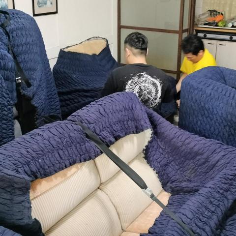 提供回收業者服務的專家林佳慶