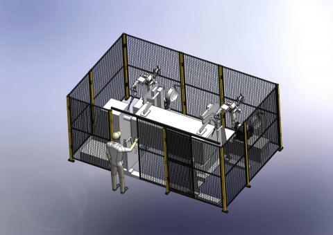 王順弘 - 卡車油桶機械手臂自動焊接
焊接機械手臂