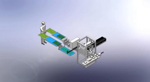王順弘 - 鮮奶球自動包裝產線
Delta Robot