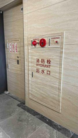 光壑創造 - 消防箱仿大理石彩繪