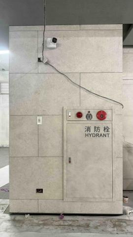 光壑創造 - 消防箱仿大理石彩繪