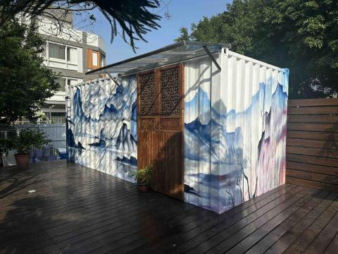 光壑創造 - 浪板貨櫃彩繪