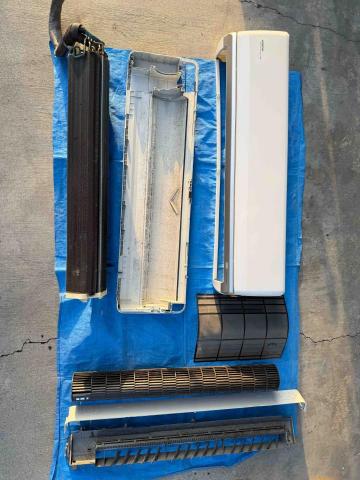 咏富順工程行 - 日立變頻冷氣室內機分解保養前