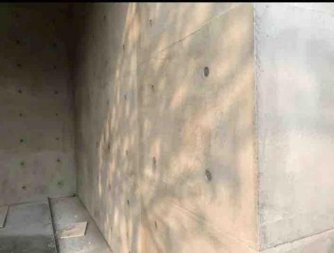 小葉塗料研究室 - 樂土灰 - 後製清水膜 （戶外牆面施作）