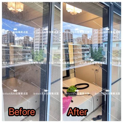 布利恩居家清潔｜清潔の藝術家 - ✨清潔後案主表示：會不會有麻雀撞上來?