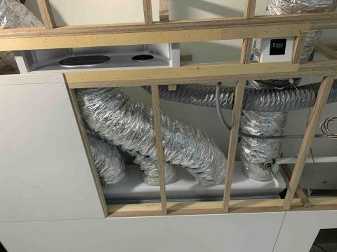 Xun - 吊隱式冷氣固定風箱及拉風管