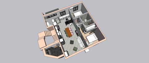 翻轉室內裝修整合有限公司 - 2D+3D圖設計討論