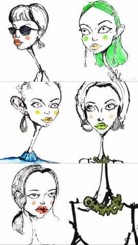 李采妮nini - 抽象人物表現