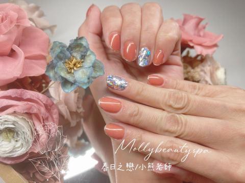 茉莉美學 - 閃亮跳色美甲