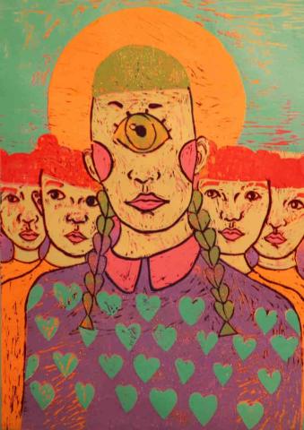 李采妮nini - 版畫創作