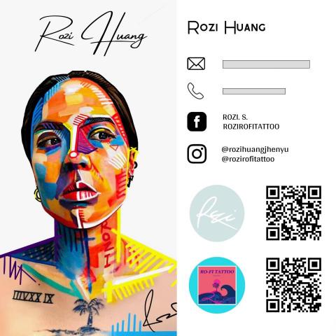 提供印章刺青服務的專家Rozi 