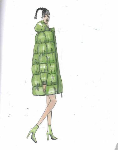 李采妮nini - 麥克筆服裝畫