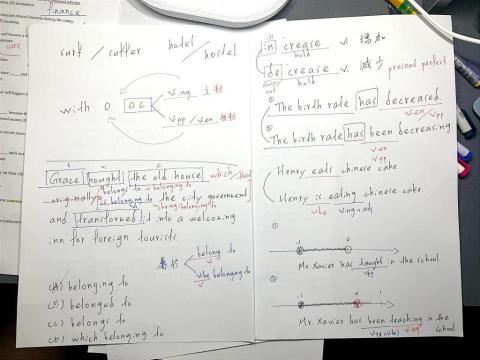 Kevin - 高一段考文法複習