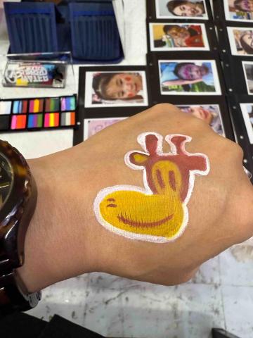 Kayla patents the blue sky - 