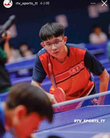 提供桌球服務的專家陳昌廷