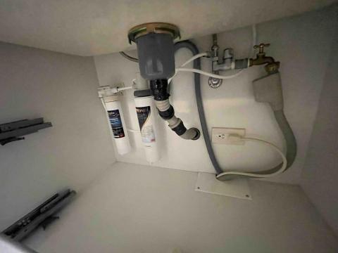 蔡先生 - 廚下淨水器安裝範例