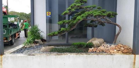 拂雲庭園藝術創作坊 - 真柏窗景設計施工