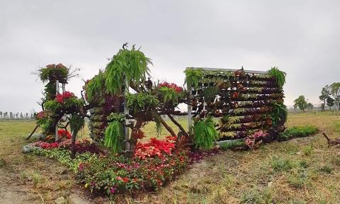 拂雲庭園藝術創作坊 - 綠牆製作 會場佈置