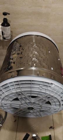 麻吉家電清潔桃園分部 - 桶身清潔完工