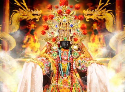 UTENG（灰藍） - 太平媽祖-電繪