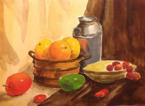 Irene L - 靜物水彩