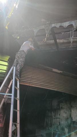 米蘭室內裝修工程 - 火災後拆除