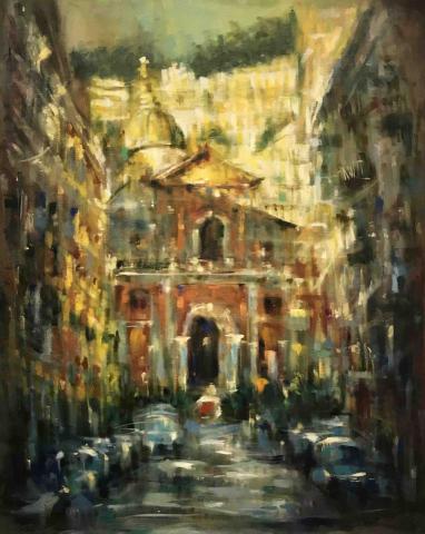 孟家彤 - 《Color In The Heart》2020
油彩、畫布/ 91.0cm*72.5cm