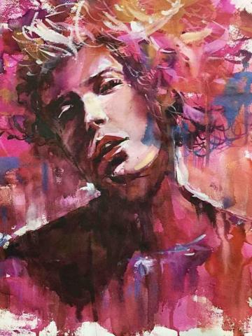 孟家彤 - 《迷幻 》2019
水彩、紙本/54.6cm*39.4cm