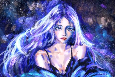 UTENG（灰藍） - 星璃-星空為主題的作品