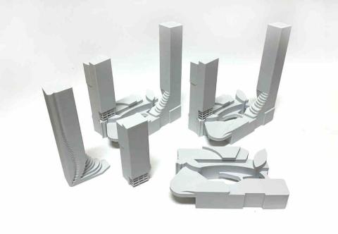 極刻設計 - 材質：ABS