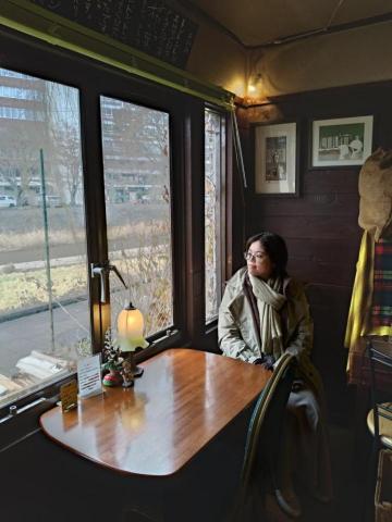 張齊云 - 獨旅盛岡與秋田時，到訪的咖啡廳店主幫忙拍攝之照片