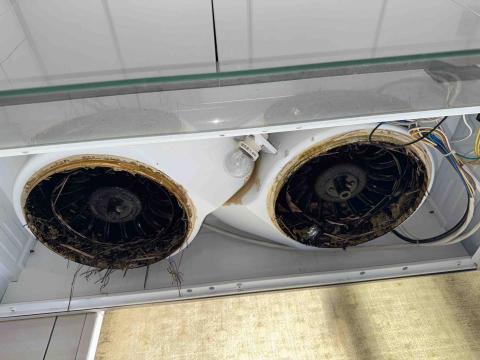 輔潔優選 家用油煙機清潔 -  清洗前