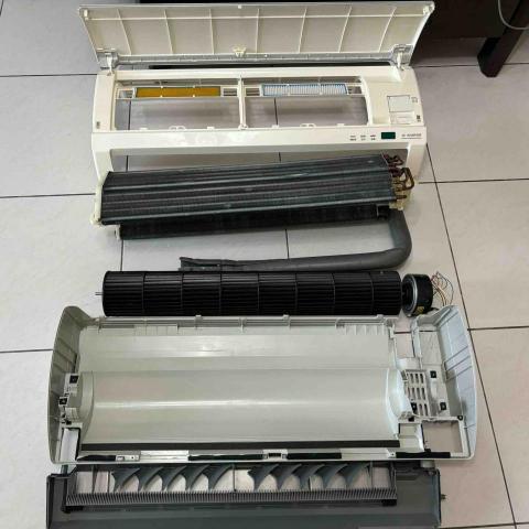 富鴻水電冷氣行 - 洗完的冷氣