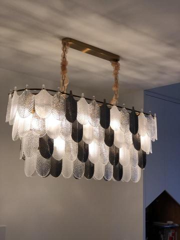 澄果設計 - 葉片形狀吊燈