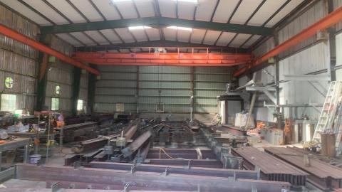 李鏡 - 鋼構支撐前製作工程