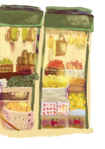 毛毛插畫 - 插畫作品: 台灣味蔬果行
IG搜尋: hue_1078_