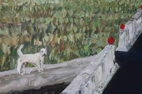 林炯宏 - 作品《看守者》局部