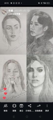 無染設計工作室 - 人像草稿