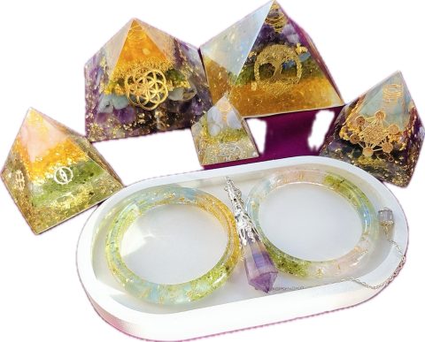 吾悠奧剛療癒工作室 - 為你打造專屬能量守護！本館提供「奧剛金字塔」與「水晶能量手鐲」客製化服務，根據您的生命靈數、願望或能量需求，量身設計專屬配置。無論你需要穩定情緒、增強磁場、吸引愛情、提升財運，我們都會為你挑選最適合的水晶與配色，結合美學與能量療癒，成為你日常中的心靈夥伴，也是送禮表心意的絕佳選擇。每件作品皆為手工製作，獨一無二。現在就來訂製，開啟你的專屬能量之旅！